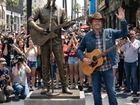 Blake Shelton Honored with Monument on Hollywood Walk of Fame