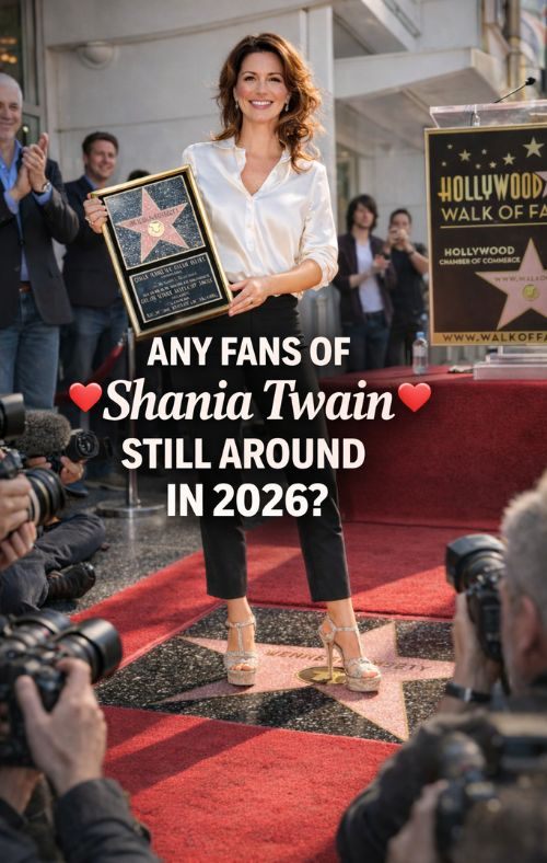 “HER NAME WAS SET IN STONE — BUT THE JOURNEY THAT PUT SHANIA TWAIN THERE WAS NEVER MEANT TO BE EASY”