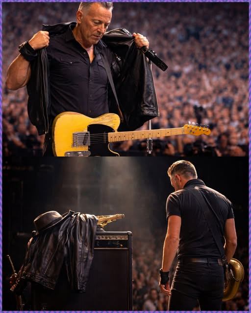 “A Heartfelt Goodbye That Left 70,000 in Silence — When Bruce Springsteen Paused ‘Born to Run’ and Time Stood Still”