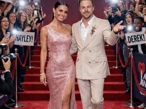 🔥 RED CARPET SHOCK! Derek Hough and Hayley Erbert Stun the World at the 2026 iHeartRadio Music Awards