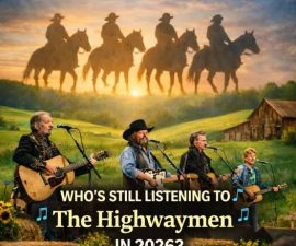 “4 OUTLAWS. ONE LAST STAGE. NO GOODBYE — The Night Johnny Cash, Willie Nelson, Waylon Jennings, and Kris Kristofferson Walked Away Without Knowing It Was the End”