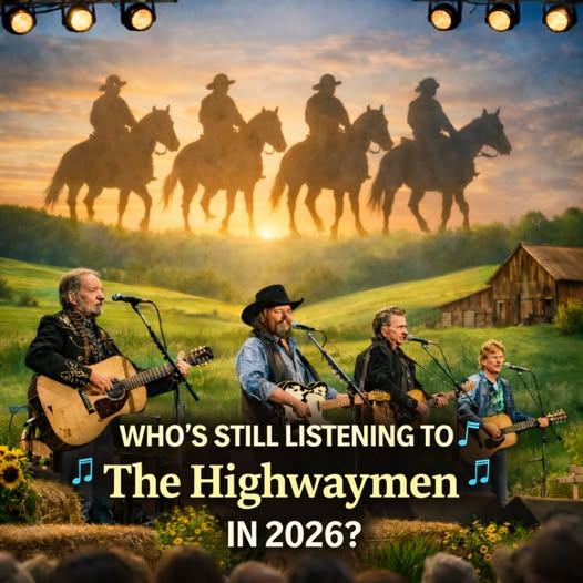 “4 OUTLAWS. ONE LAST STAGE. NO GOODBYE — The Night Johnny Cash, Willie Nelson, Waylon Jennings, and Kris Kristofferson Walked Away Without Knowing It Was the End”