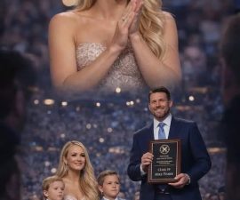 📢 “More Than a Hall of Fame Night”: Carrie Underwood and Her Sons Steal Hearts During Mike Fisher’s Emotional Induction ⚡