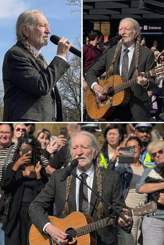 “No Stage, No Warning — Just a Legend”: Willie Nelson Turns Milan’s Olympic Streets Into an Unforgettable Live Moment