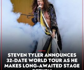 “He Lost His Voice—Now He’s Taking It Back”: Steven Tyler Announces Powerful Return to the Stage After Career-Threatening Injury