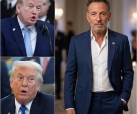 🔥 “Sit Down”? The Viral Claim About Donald Trump and Bruce Springsteen—And What’s Actually Known