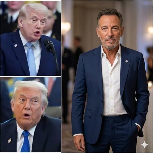🔥 “Sit Down”? The Viral Claim About Donald Trump and Bruce Springsteen—And What’s Actually Known