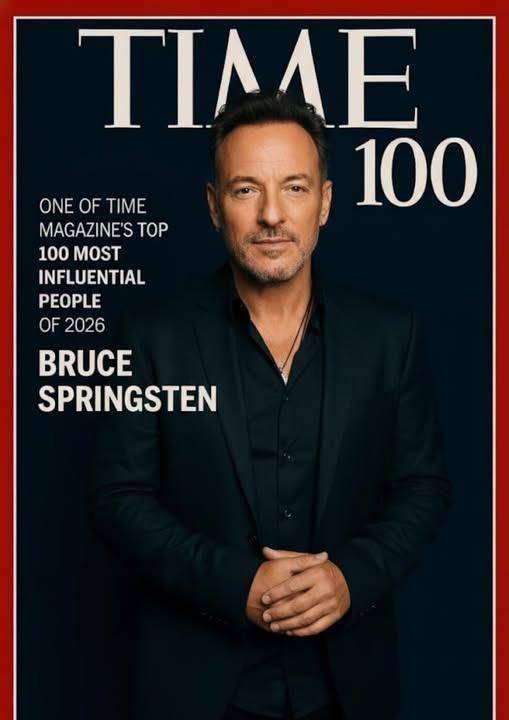 🎉 “A Voice That Shaped Generations”: Bruce Springsteen Named Among TIME’s 100 Most Influential