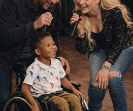 STAGE… THE SECOND HE STEPPED FORWARD 🎤 Two Stars. One Brave Boy. The Moment Everything Changed. ❤️