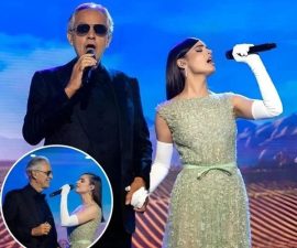 🎼 Andrea Bocelli & Sofia Carson — A Duet That Felt Timeless