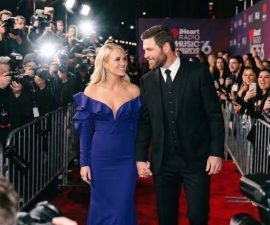 Carrie Underwood and Mike Fisher Ignite Red Carpet Frenzy at iHeartRadio Music Awards 2026