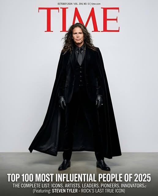 Steven Tyler Named Among TIME’s 100 Most Influential in Music — The Untold Story Behind His Triumph Is Leaving the Industry Speechless