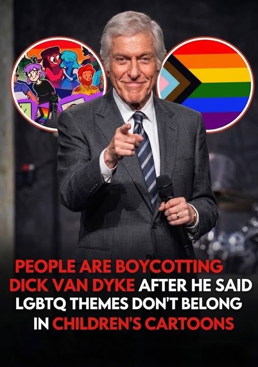 Dick Van Dyke Sparks Heated Debate Over LGBTQ Themes in Children’s Cartoons