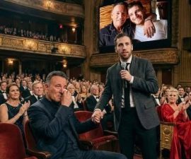 A Special Moment That Left the Entire Room Breathless — Bruce Springsteen Watches as His Son Takes the Stage