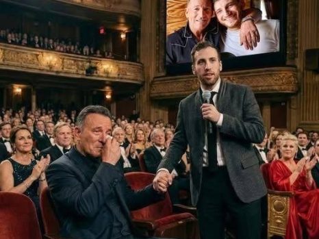 A Special Moment That Left the Entire Room Breathless — Bruce Springsteen Watches as His Son Takes the Stage