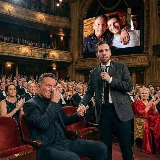 A Special Moment That Left the Entire Room Breathless — Bruce Springsteen Watches as His Son Takes the Stage