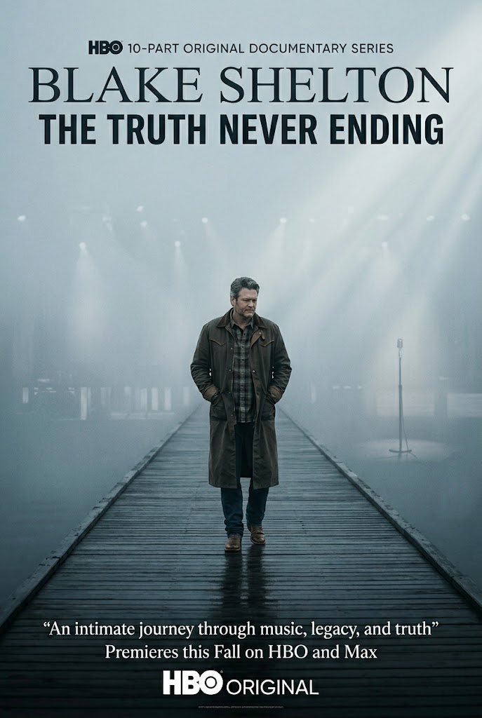 🎬 BREAKING: HBO Announces 10-Part Blake Shelton Documentary Series — “The Truth Never Ending”