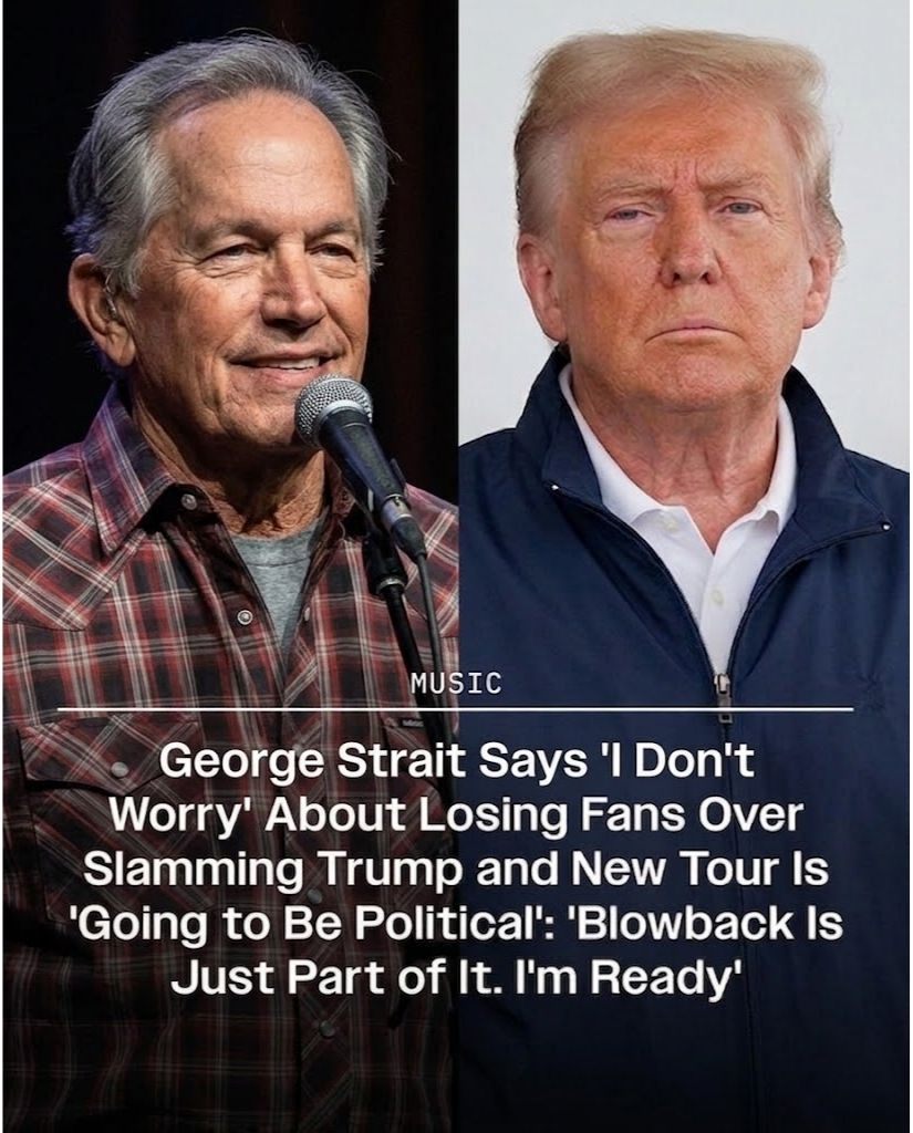 George Strait Says “I Don’t Worry” About Losing Fans Over Taking a Stand — New Tour Promises Political and Topical Edge