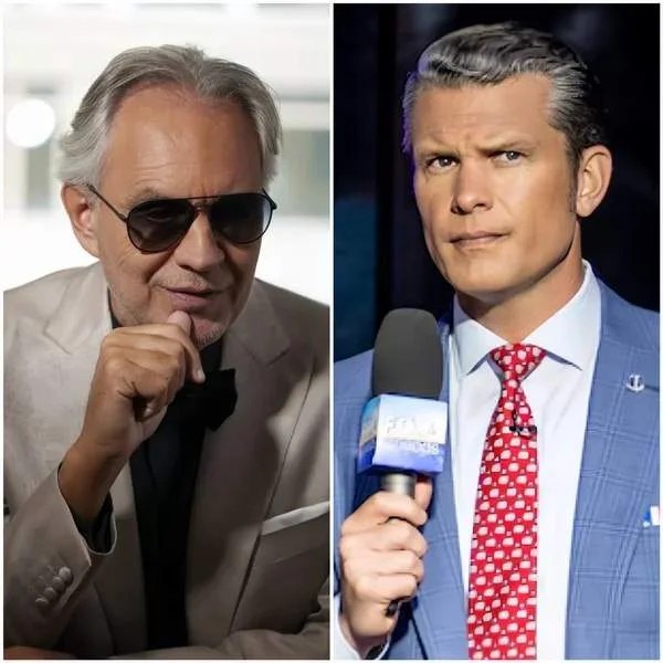 🚨 TOTAL WAR: ANDREA BOCELLI UNLEASHES $60 MILLION LAWSUIT AFTER PETE HEGSETH’S ON-AIR EXPLOSION