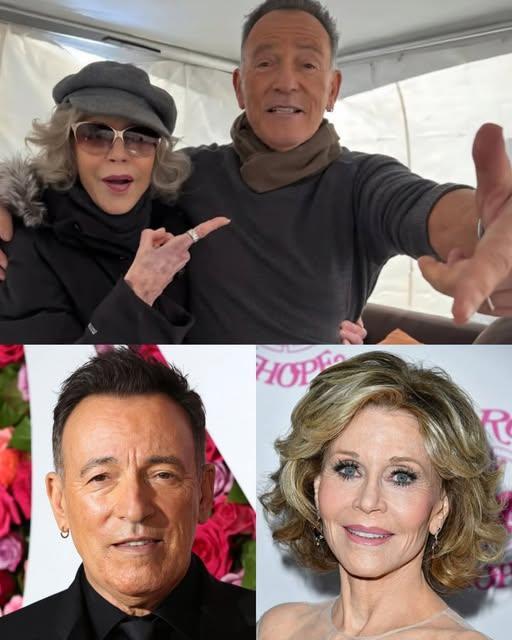 VIRAL MOMENT OR MISLEADING HYPE? Jane Fonda & Bruce Springsteen Allegedly Ignite “No Kings” Rally in Minnesota