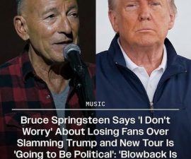 “I DON’T WORRY ABOUT LOSING FANS”: Bruce Springsteen Signals Politically Charged Direction for Upcoming Tour