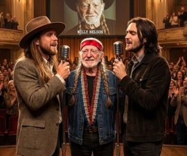 THE DUET THAT STOPPED TIME: Lukas Nelson and Micah Nelson Deliver a Heart-Stirring Tribute That Left Willie Nelson Speechless