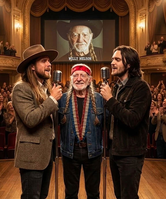 THE DUET THAT STOPPED TIME: Lukas Nelson and Micah Nelson Deliver a Heart-Stirring Tribute That Left Willie Nelson Speechless