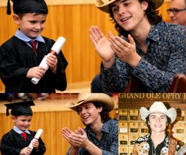 JOHN FOSTER Once Made A Quiet Promise To An Orphaned Boy No One Noticed — And Years Later, He Walked Unannounced Into That Graduation, Took The Stage Without Warning And Delivered A Passion-Filled, Electrifying Performance That Brought The Room To A Standstill — Before Revealing The Vow He’d Kept All Along, Leaving Parents, Teachers And Classmates In Absolute Shock