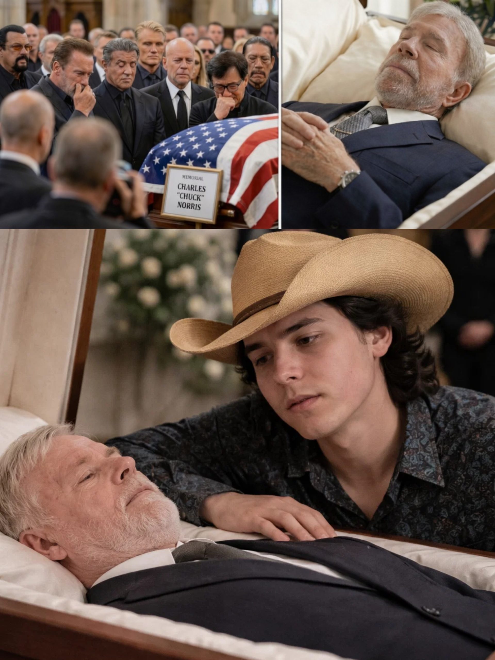 WORLD SHOCK! Rumors Surround Chuck Norris “Funeral” — And the Strange Details That Left Everyone Questioning Reality