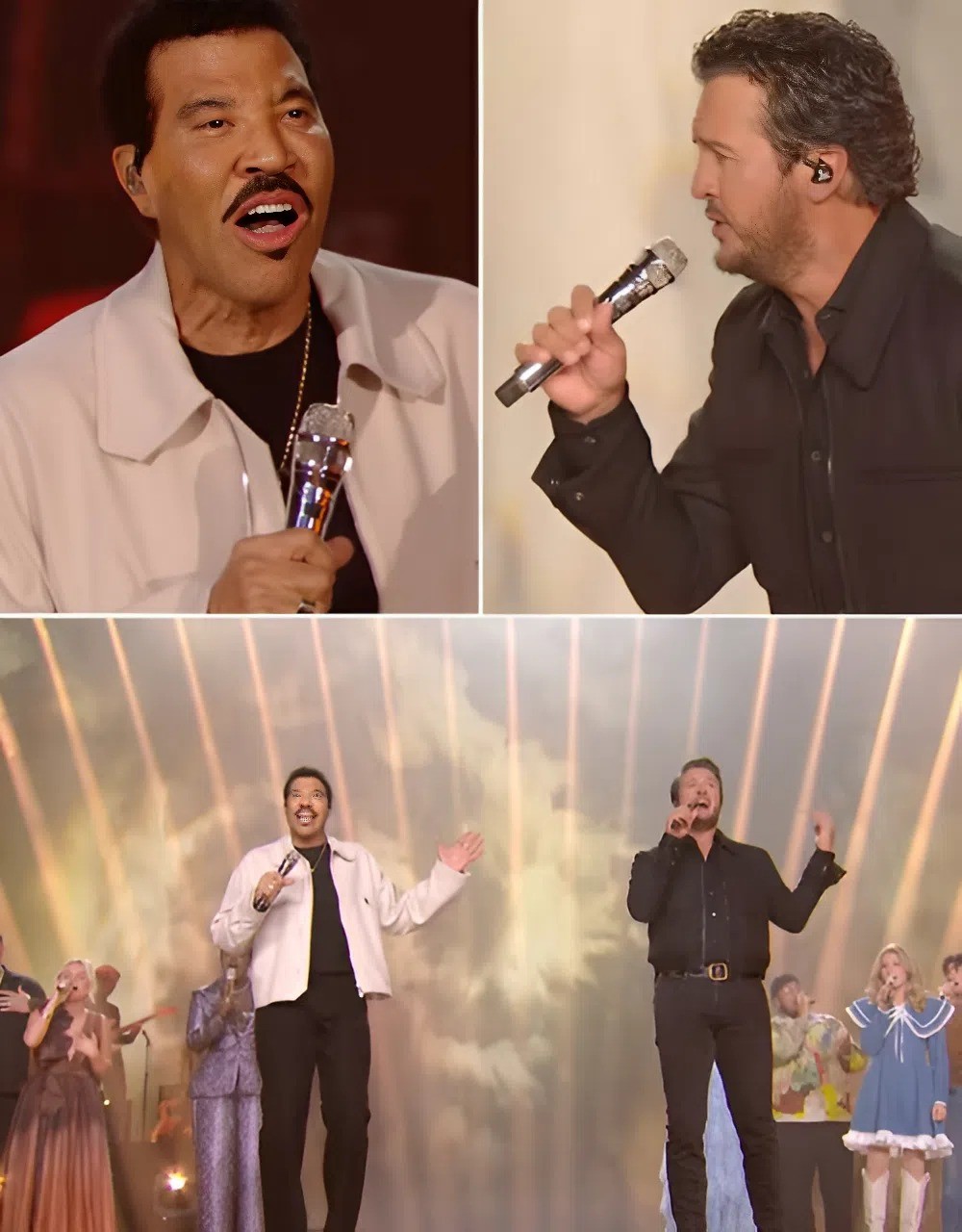 Luke Bryan, Lionel Richie, and the Top 20 Deliver a Powerful Performance of “Jesus Is Love” on American Idol 2026, Creating a Moment of Unity and Emotion