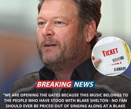 GREAT NEWS: Blake Shelton Announces $5 Ticket Day, Bringing Live Country Music Back to the People