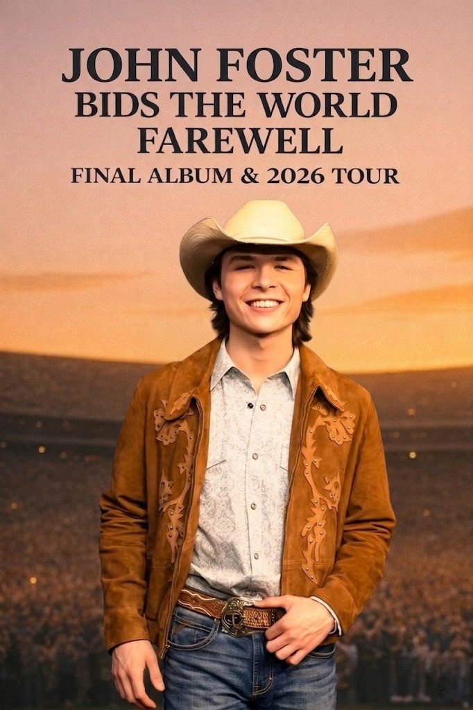 🎤 John Foster Says Goodbye to the Stage: A Final World Tour That Marks the End of an Era