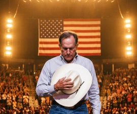 HE ALMOST NEVER REMOVES HIS HAT IN PUBLIC — EXCEPT FOR THIS ONE MOMENT