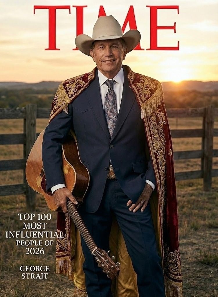 🔥 BREAKING — George Strait Named One of TIME’s 100 Most Influential People of 2026: A Presence That Redefined the Room