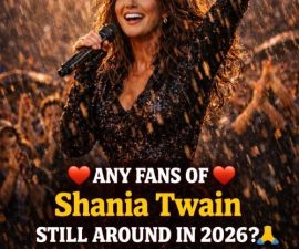 SHANIA TWAIN SMILED IN THE RAIN — AND IN ONE STORM-SOAKED NIGHT, SHE SILENCED EVERY DOUBT WITHOUT RAISING HER VOICE