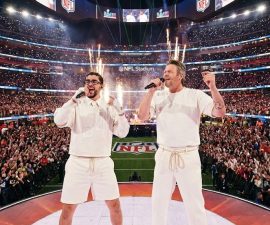 A Super Bowl Moment No One Saw Coming: Blake Shelton & Bad Bunny Turn Halftime Into a Cultural Earthquake