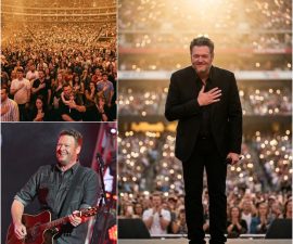 HE COULDN’T FINISH HIS SONG — SO 50,000 VOICES DID IT FOR HIM