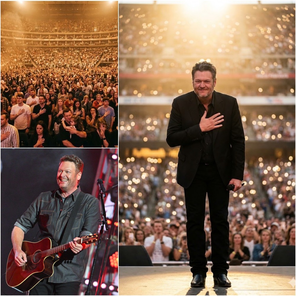 HE COULDN’T FINISH HIS SONG — SO 50,000 VOICES DID IT FOR HIM