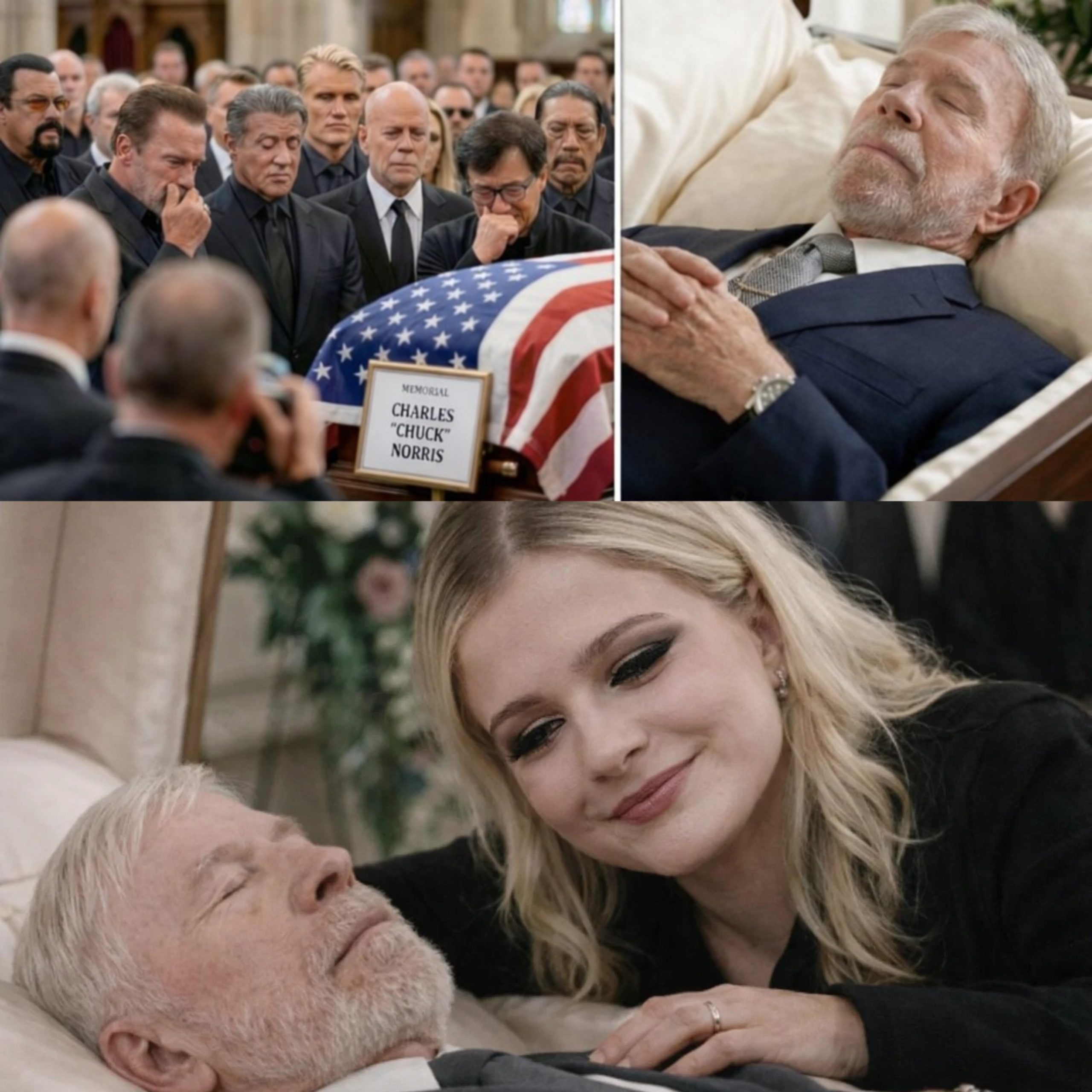 WORLD SHOCK! Mysterious Rumors About Chuck Norris’s “Funeral” Leave Millions Questioning Reality