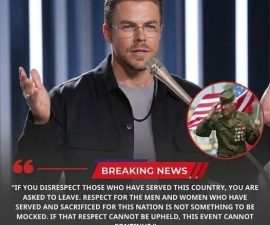 “He Stopped the Room”: Derek Hough’s Unscripted Stand for Veterans Turns a Charity Event Into a Defining Moment