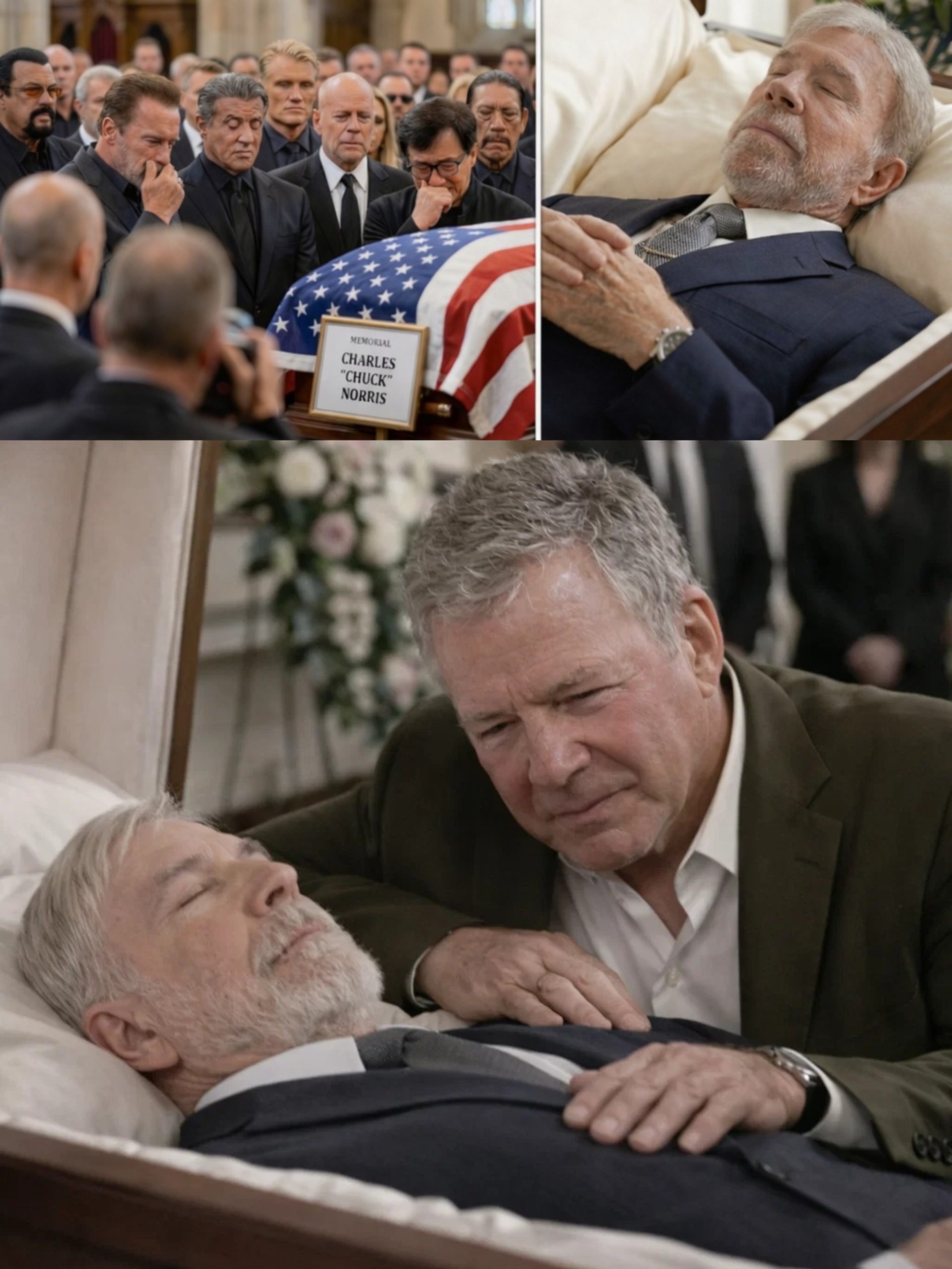 WORLD SHOCK! The Strange Rumors Surrounding Chuck Norris’s “Funeral” Leave Millions Questioning Reality