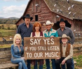 When Six Legends Stood Together — And Country Music Reminded America Who It Really Is 🎸🇺🇸