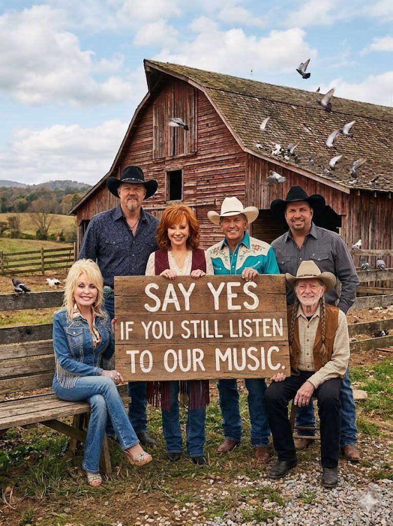 When Six Legends Stood Together — And Country Music Reminded America Who It Really Is 🎸🇺🇸