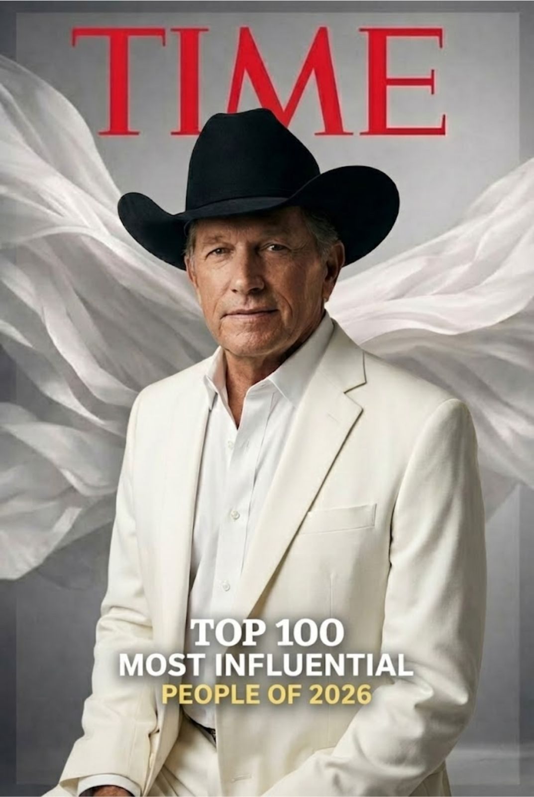 For the First Time Ever: George Strait Enters TIME Magazine’s ‘100 Most Influential People of 2026’ — And the Room Knew This Was Different