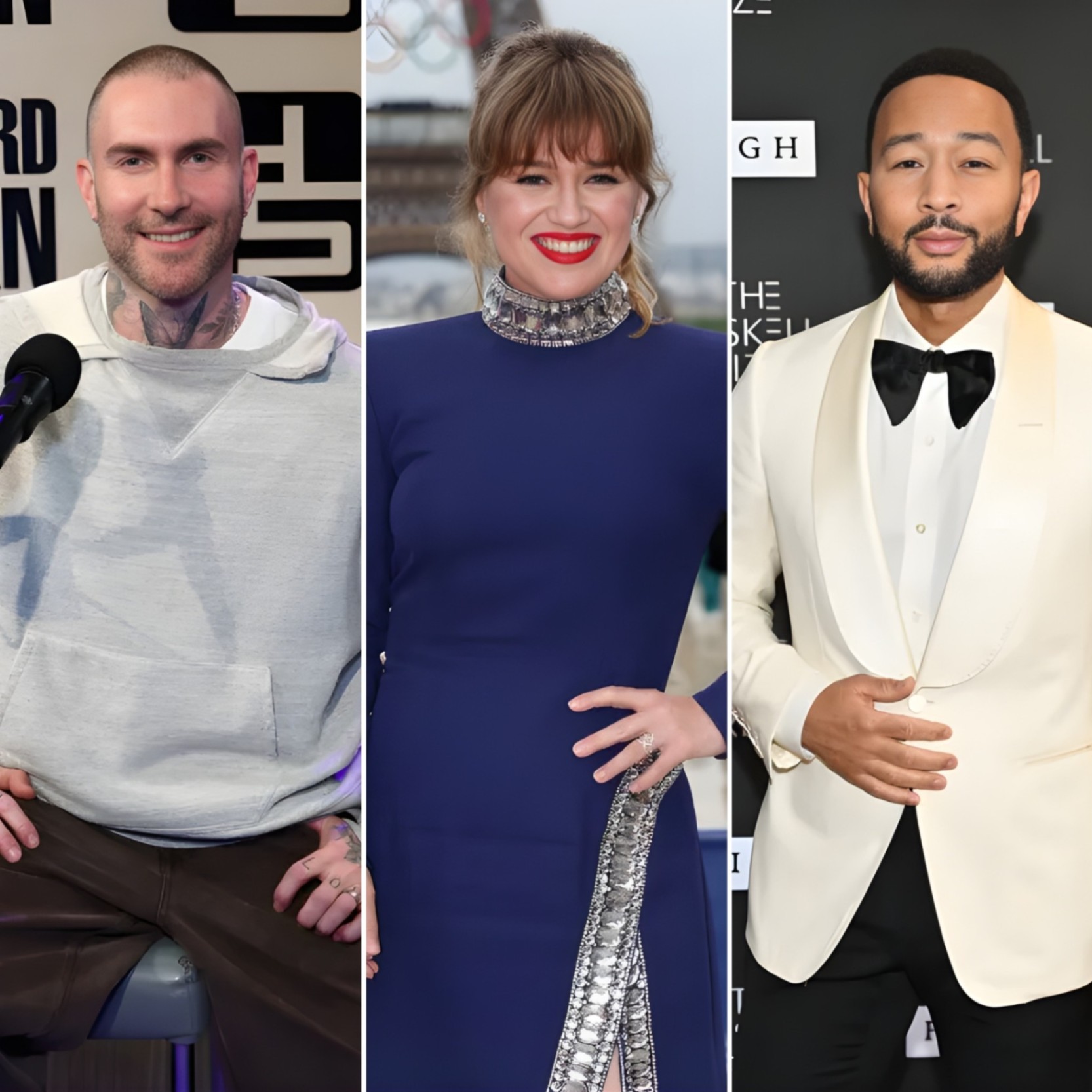 NBC Shakes Up The Voice: Kelly Clarkson, Adam Levine, and John Legend Face Off in a High-Stakes Reinvention