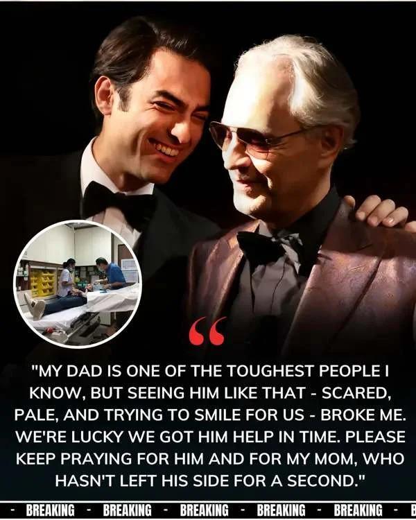 EMOTIONAL: Andrea Bocelli’s Son Shares Update — A Message of Strength, Gratitude, and Hope