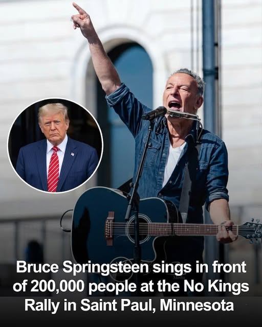 “HE DIDN’T BACK DOWN”: Bruce Springsteen FIRES BACK WITH 13 WORDS AFTER WHITE HOUSE CRITICISM — AND THE INTERNET EXPLODES