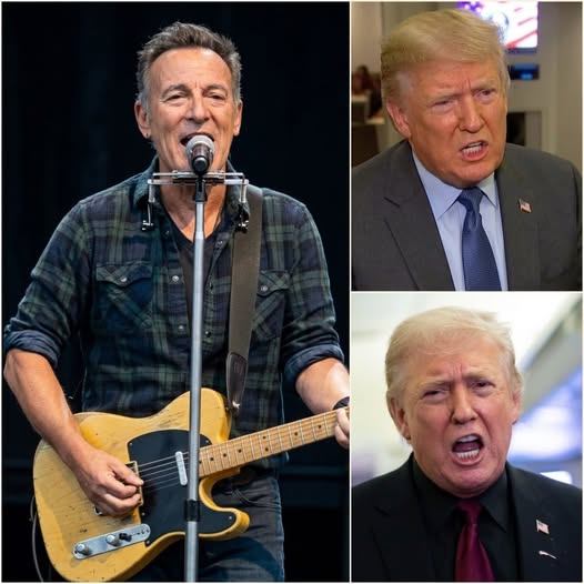 “SIT DOWN?” — Bruce Springsteen RESPONDS WITH CALM DEFIANCE AFTER REMARKS FROM Donald Trump IGNITE NATIONAL DEBATE