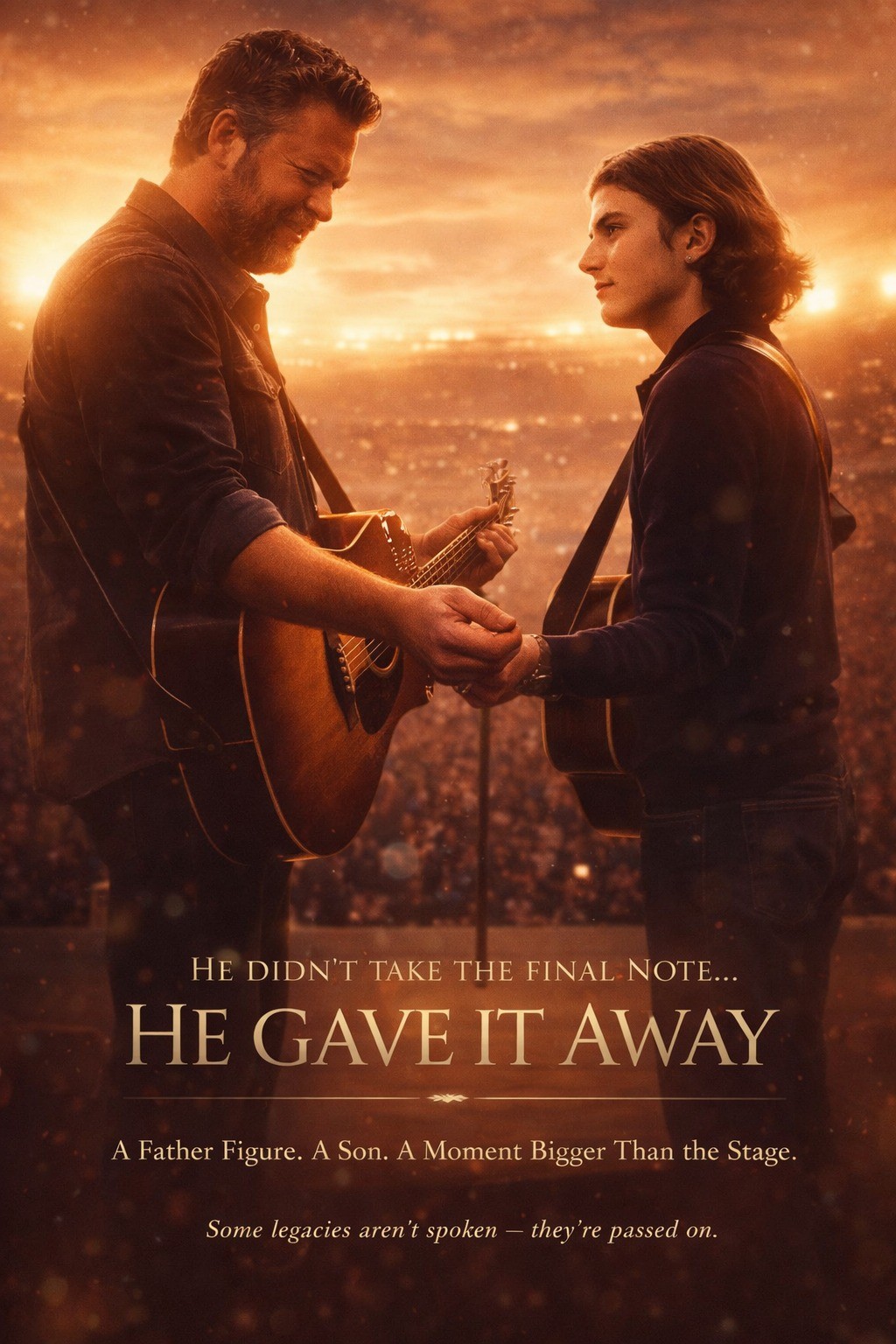 “He Didn’t Take the Final Note… He Gave It Away”: The Night Blake Shelton Turned a Concert into a Quiet Passing of the Torch