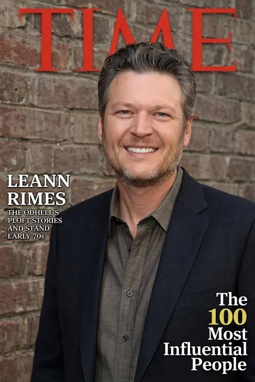 🚨 BREAKING: Blake Shelton Named to TIME’s 100 Most Influential People in Global Culture